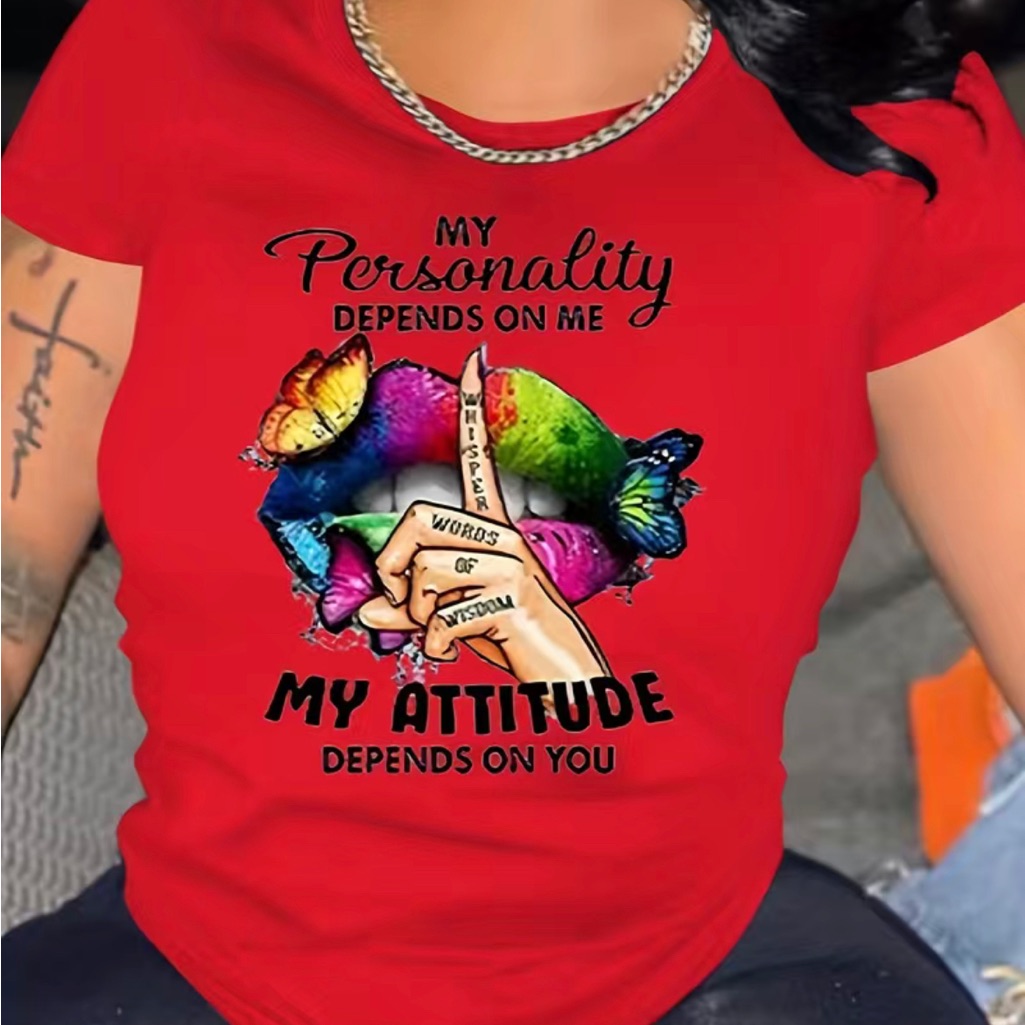 Red My Personality T-Shirt